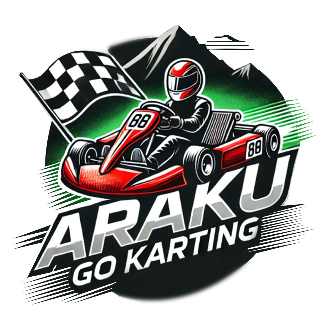 Araku Go Karting Logo